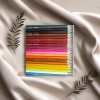 Deli Eco-friendly wooden colored pencils, 36 colors, professional art and drawing pencils Specification image